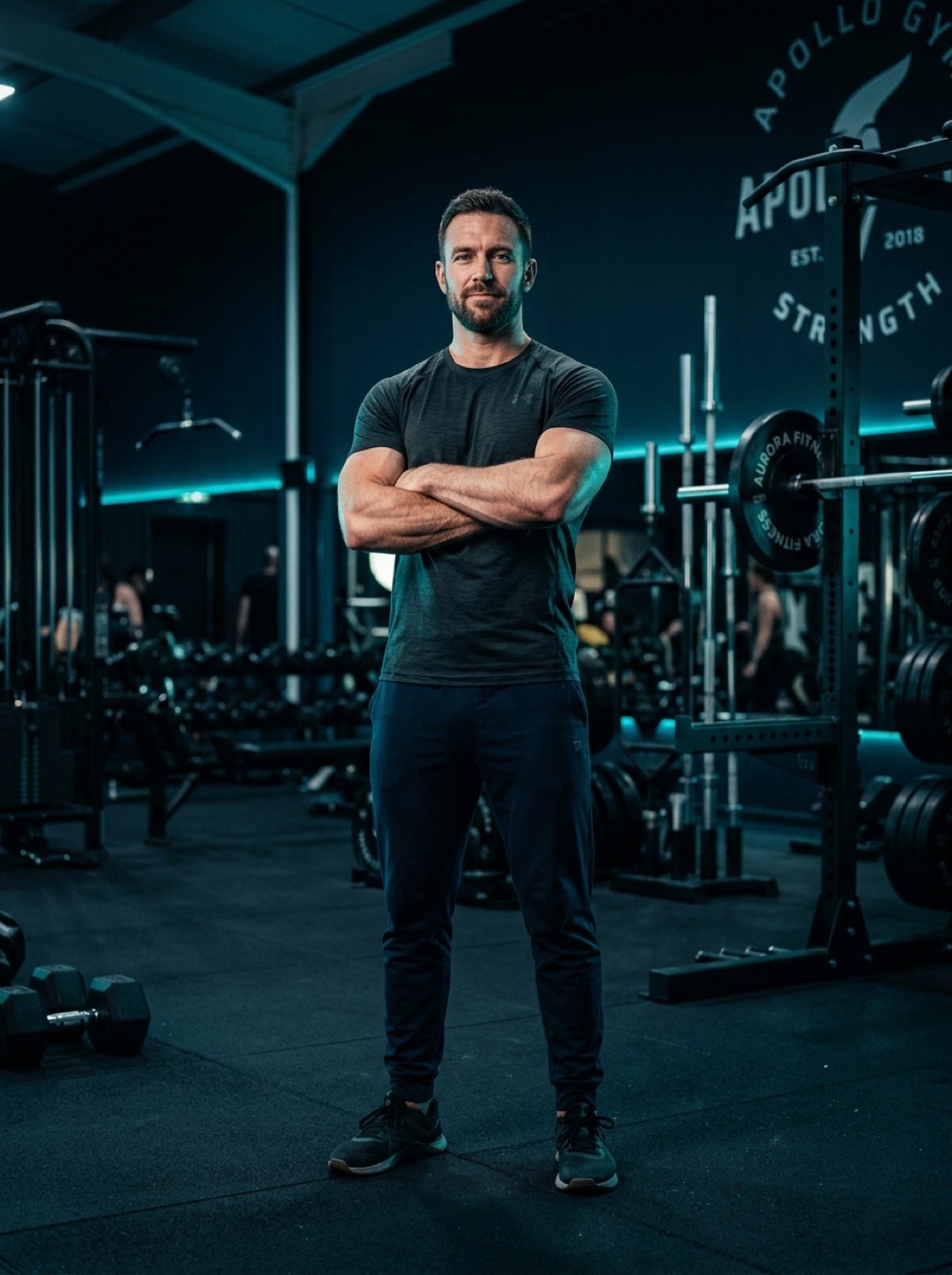 Maxime, coach sportif diplômé d'État, dans son studio à Bordeaux